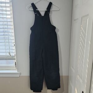 Kids Cherokee Black Sno Bib Unisex Size 7/8